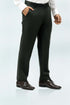Veshbhoshaa Bluebird Men'S Dark Olive Green Formal Trousers